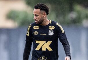 Após voltar de lesão, Neymar vira dúvida para duelo entre Santos e Palmeiras