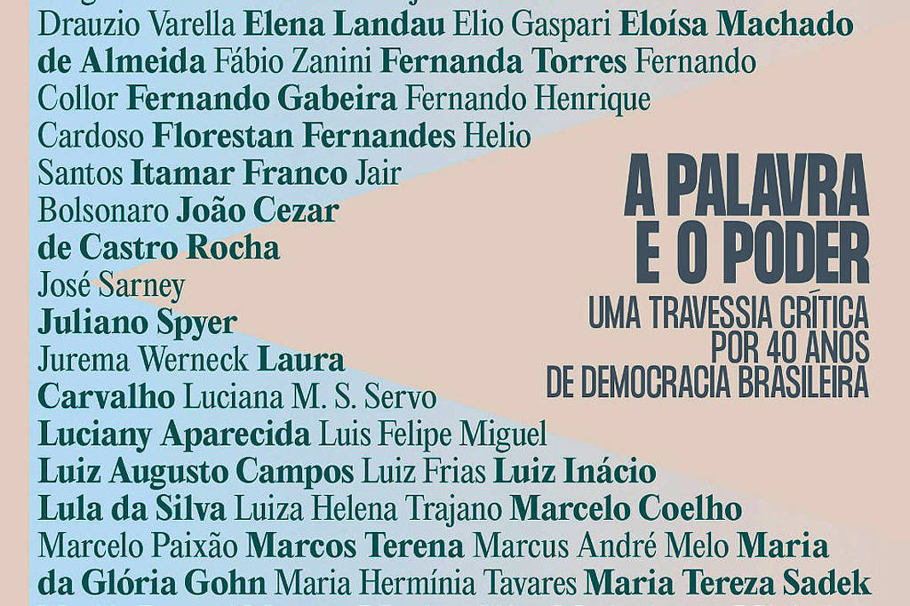 Autores debatem livro 'A Palavra e o Poder' no Rio - 02/11/2025 - Poder