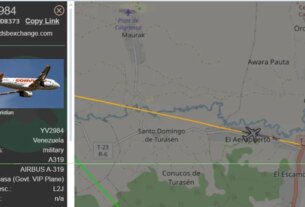 Avião já utilizado por Maduro pousa na fronteira com o Brasil - destaque galeria