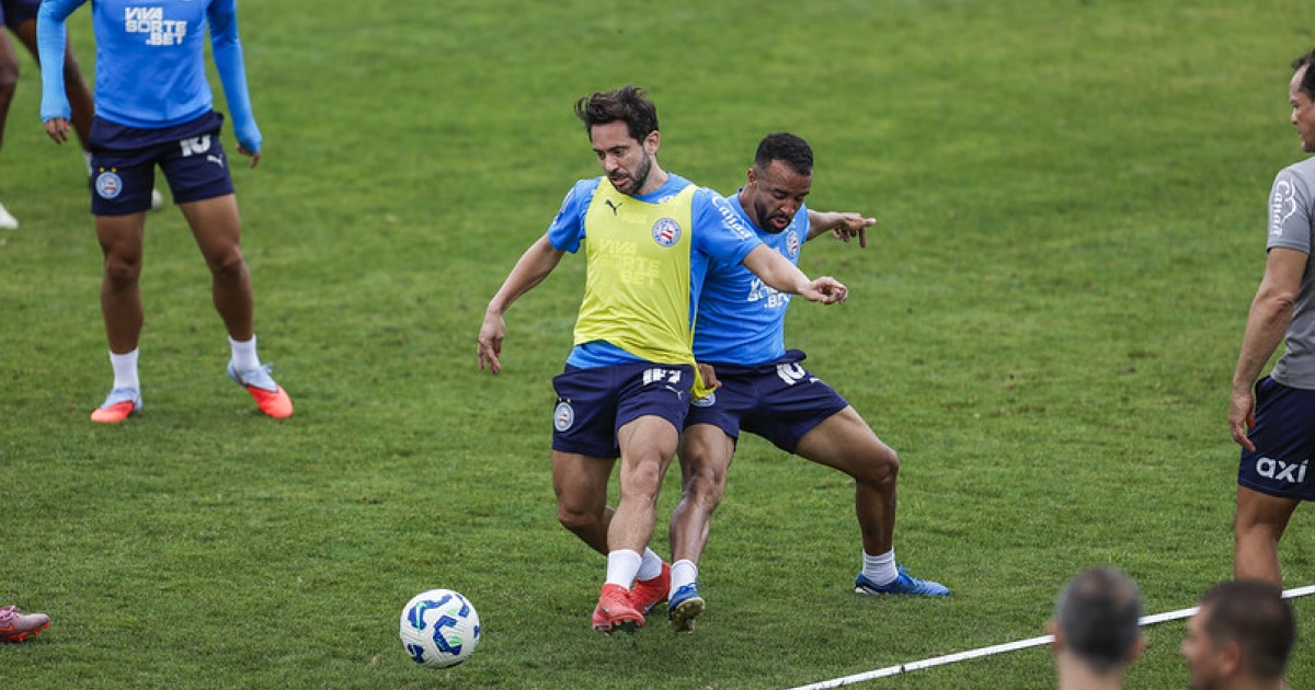 Bahia encerra treinos e está pronto para encarar o Internacional pelo Brasileirão