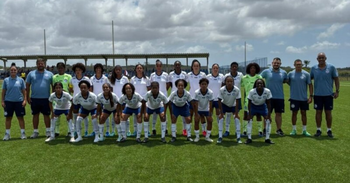 Bahia estreia com goleadas no Campeonato Baiano Feminino Sub-15 e Sub-17