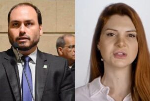 Carlos Bolsonaro chama deputada do PL de 'mentirosa' em discussão sobre candidaturas ao Senado