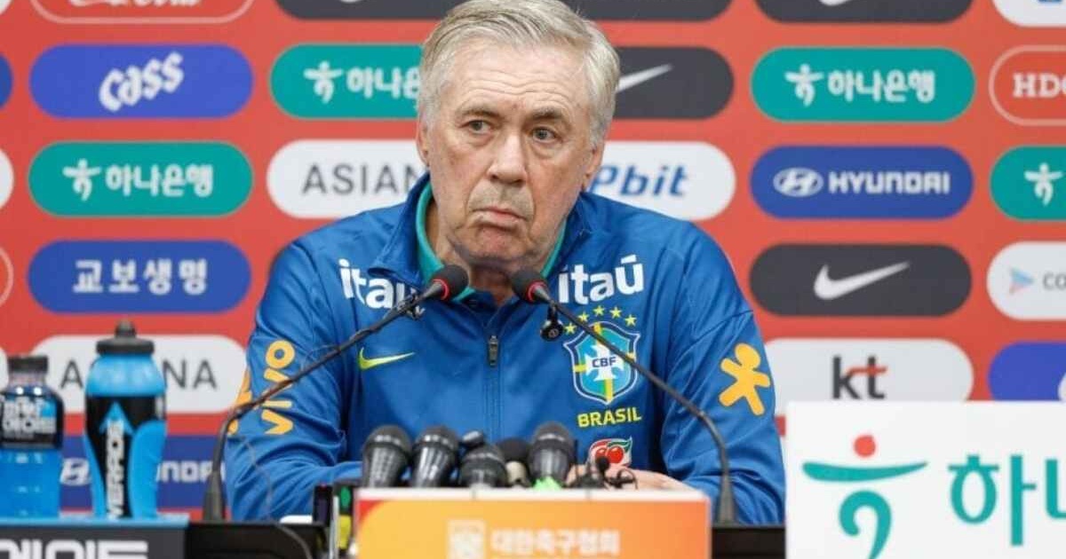 Com Luciano Juba, Carlo Ancelotti convoca Seleção Brasileira para disputa de amistosos na Europa