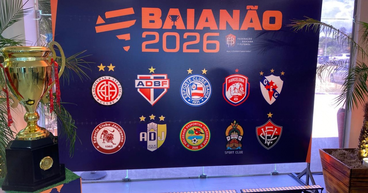 Com novidades, FBF define regulamento do Campeonato Baiano de 2026
