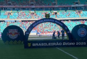 Confira as escalações oficiais de Bahia x RB Bragantino pelo Brasileirão