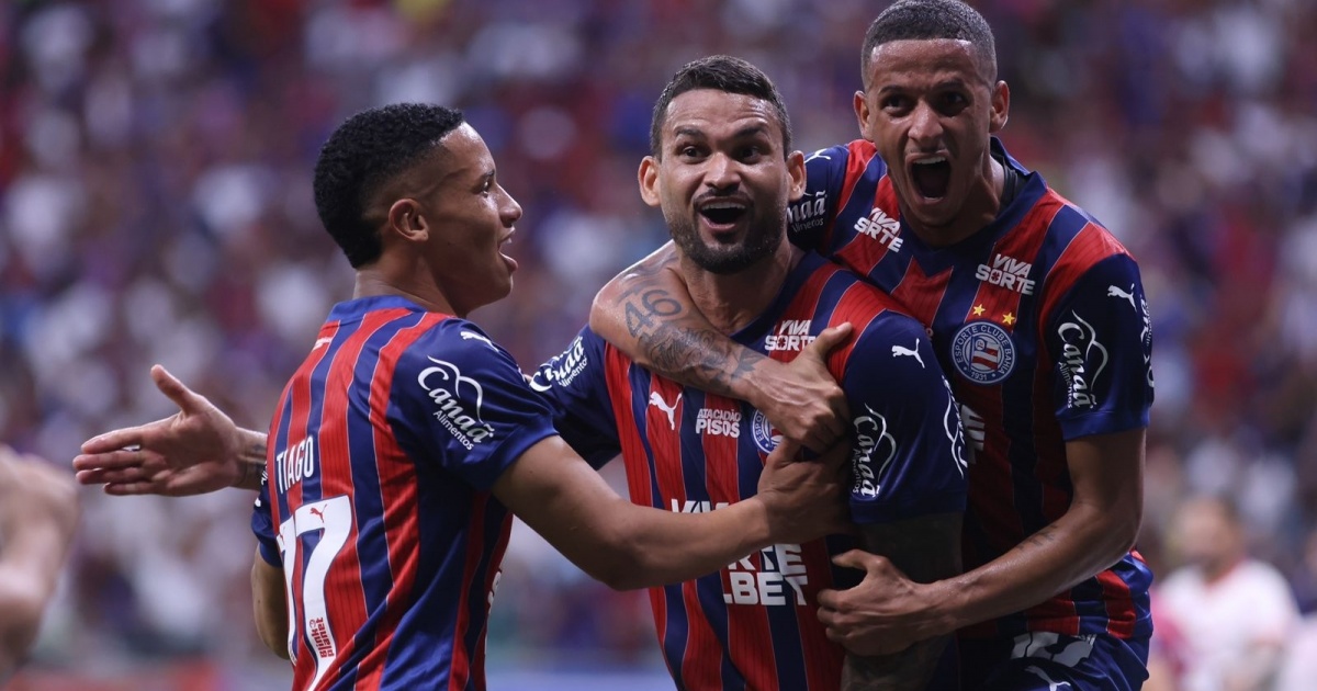 De virada é mais gostoso! Bahia vence RB Bragantino nos acréscimos pelo Brasileirão