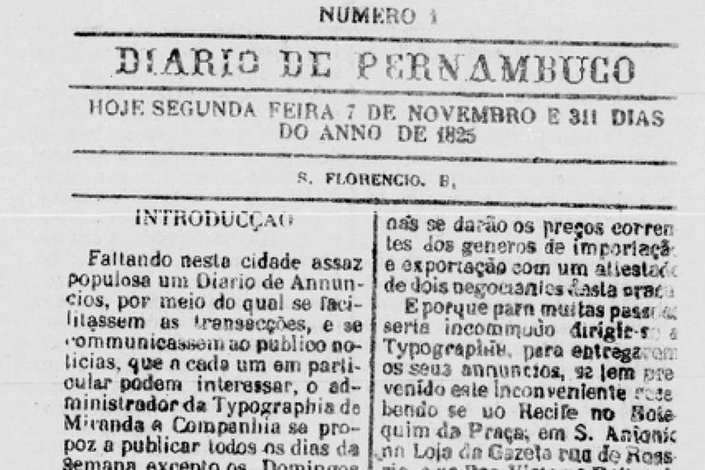 Diario de Pernambuco completa 200 anos - 07/11/2025 - Poder