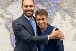 Fogo amigo? Eduardo acusa Nikolas de querer "se livrar" de Bolsonaro