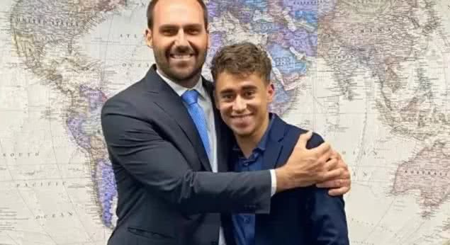 Fogo amigo? Eduardo acusa Nikolas de querer "se livrar" de Bolsonaro