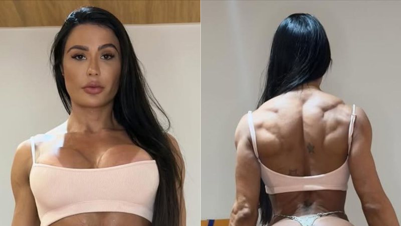 Gracyanne Barbosa mostra corpo após cirurgia delicada e desabafa: “Perdi massa muscular”
