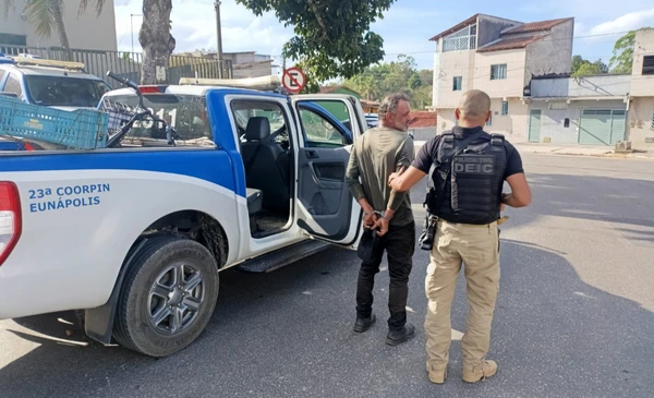 Homem é preso após se passar por chefe do CV e furtar idosos