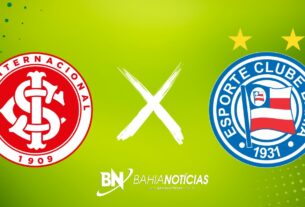 Internacional x Bahia: Confira prováveis escalações, arbitragem, horário e onde assistir