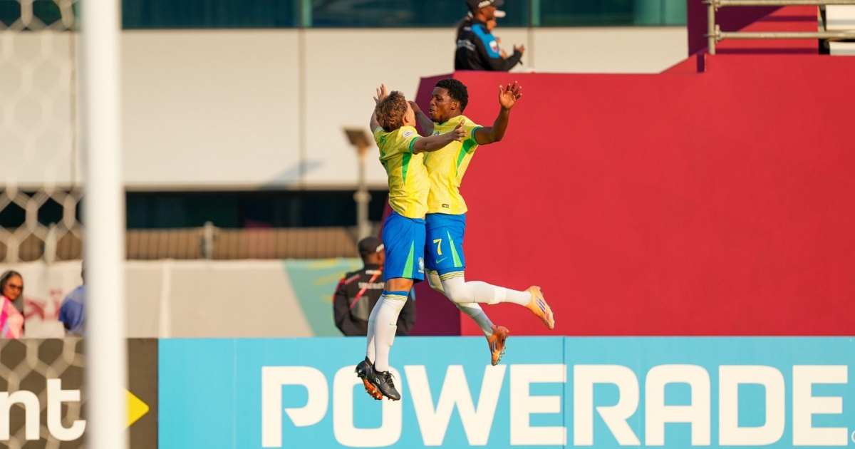 Joias do Bahia brilham em goleada da Seleção Brasileira na Copa do Mundo Sub-17; veja os gols