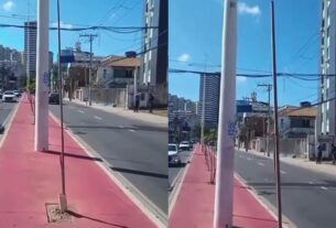 Moradora do Rio Vermelho ironiza "corredor verde" durante caminhada