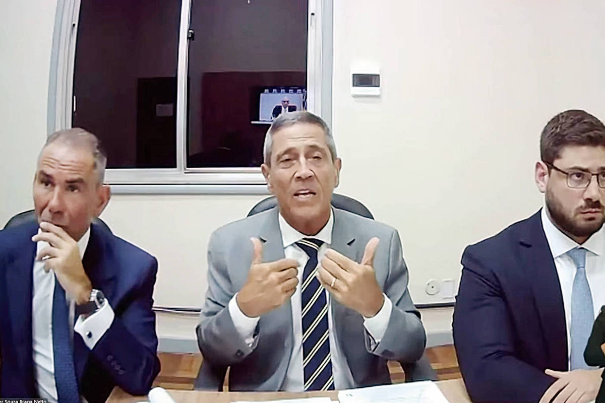 Moraes e Dino são contra recurso de Braga Netto e Ramagem - 07/11/2025 - Poder