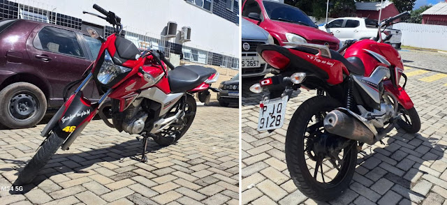 Moto é furtada de dentro do pátio da Delegacia Territorial em Senhor do Bonfim