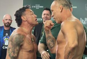 Popó é multado em R$ 250 mil após confusão no Spaten Fight Night e doa valor para Osid