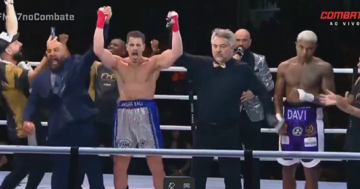 Sacha Bali vence Davi Brito por decisão unânime no Fight Music Show 7