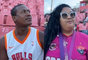 Torcedores do Vitória protestam contra falta de apoio ao futebol feminino em final do Baianão: "É muito triste"