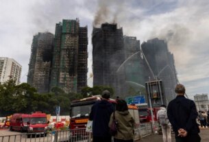 Tragédia em Hong Kong: suspeitos de incêndio trabalham em construtora