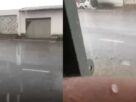 VÍDEO: Temporal provoca chuva de granizo e surpreende moradores de cidade baiana
