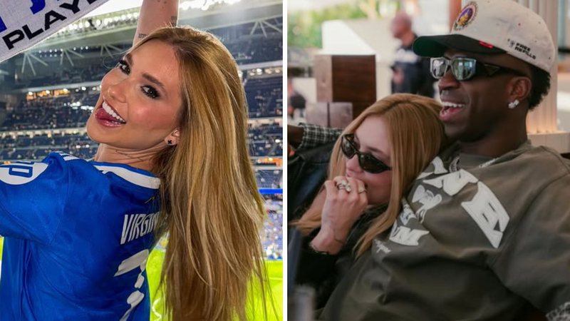 Virginia ‘marca território’ durante jogo de Vini Jr. em Madri: "Vai ter que aceitar"
