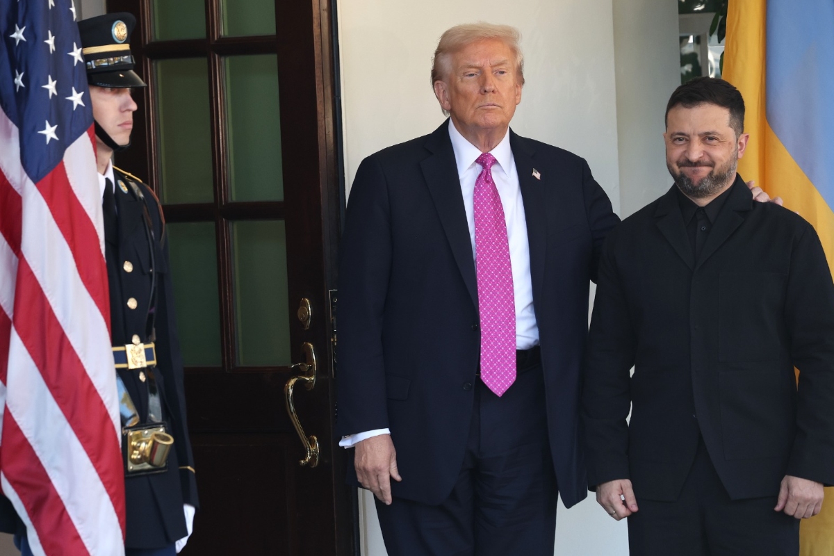 Após anúncio de encontro, Trump alfineta Zelensky - destaque galeria
