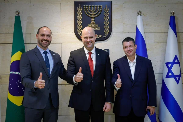 Eduardo Bolsonaro viaja a Israel e encontra Netanyahu - destaque galeria