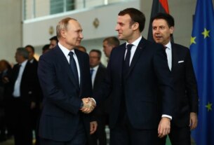 Macron alerta UE para diálogo com a Rússia: “É útil falar com Putin” - destaque galeria