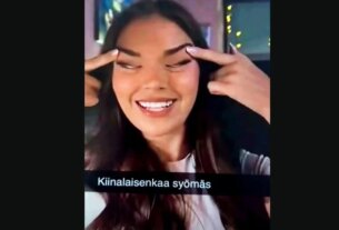 Miss Finlândia perde a coroa após foto com gesto racista viralizar - destaque galeria