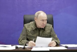 Putin pressiona e diz que Rússia tomará Donbas “de qualquer forma” - destaque galeria