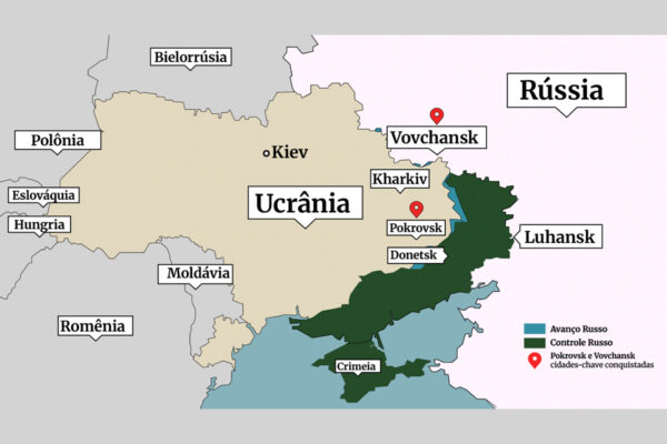 Rússia avança no front mesmo em meio a tratativas de paz com Ucrânia