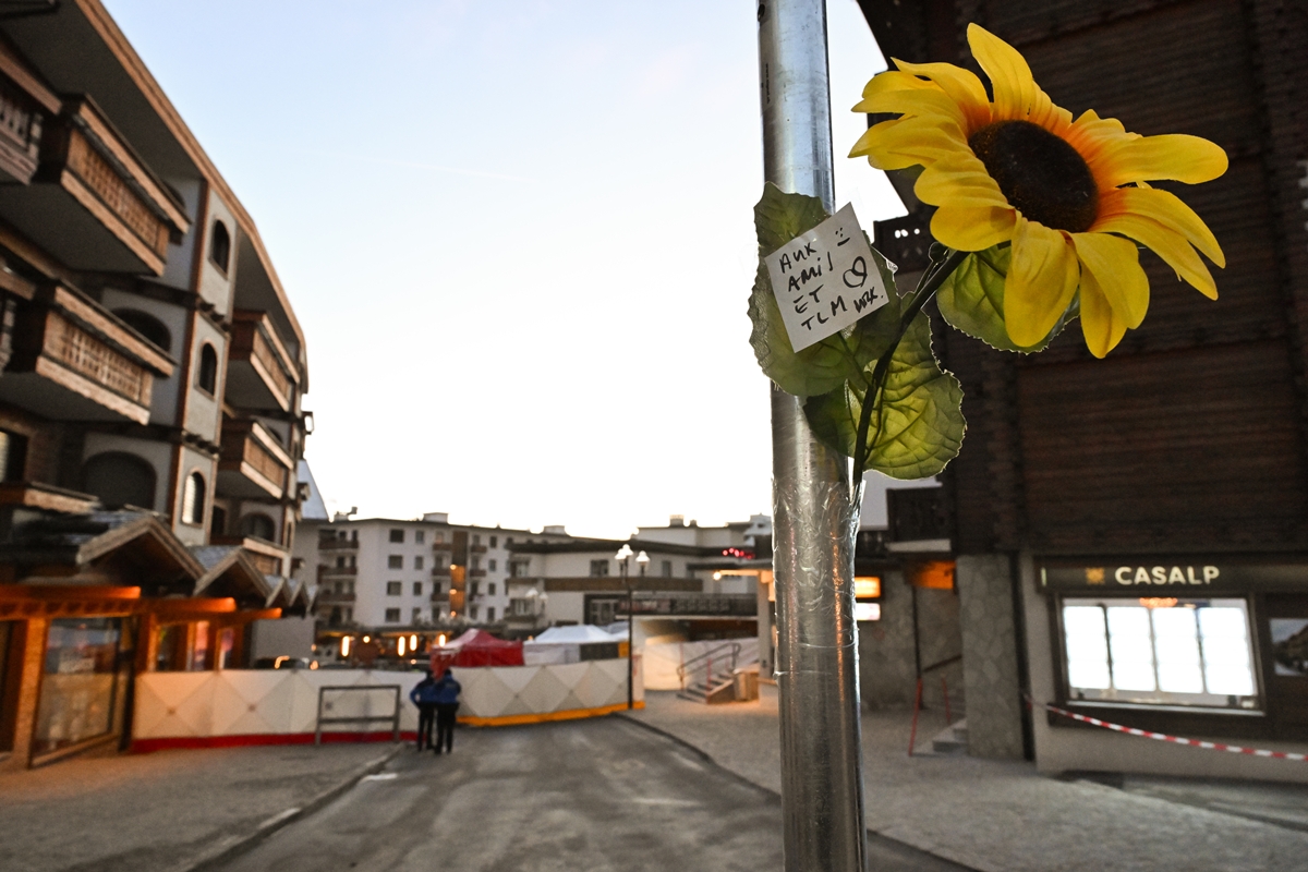 Sobrevivente relata fuga “milagrosa” de incêndio em bar na Suíça - destaque galeria